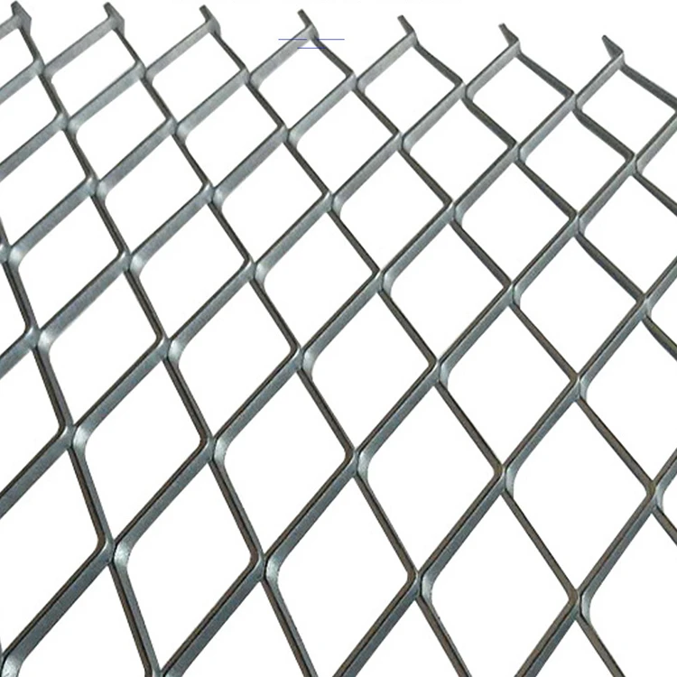 Hoja de malla de metal expandida
